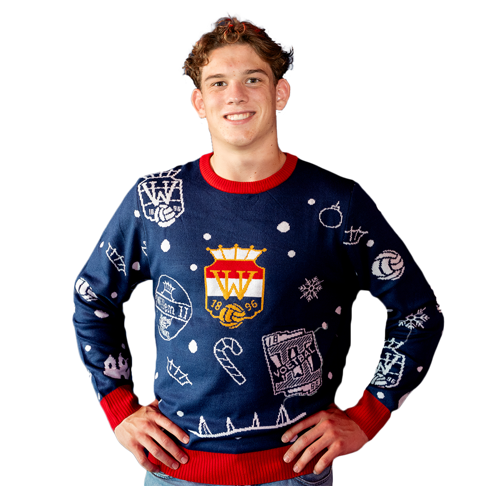 Uniseks Volwassenen Kerst Sweater AC Milan Kersttrui 2023 - Officiële Gekeurde Uniseks Kersttrui Voor Volwassenen ACM 1899 Maglione Di Natale