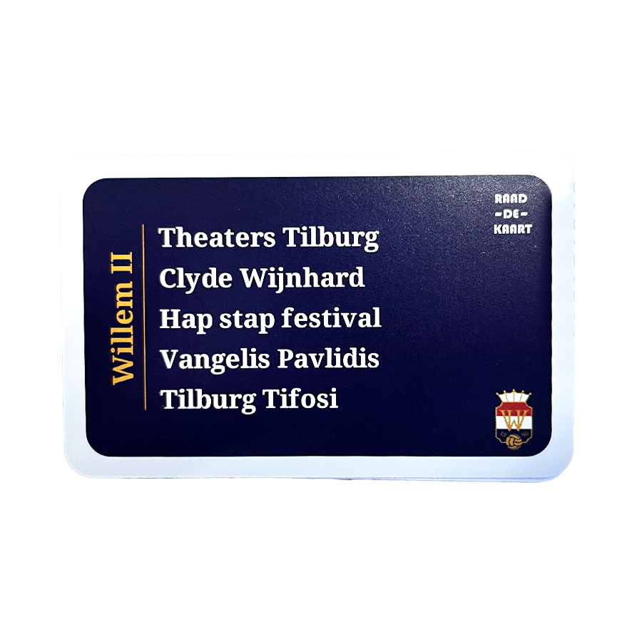 Willem II - Guess the Map