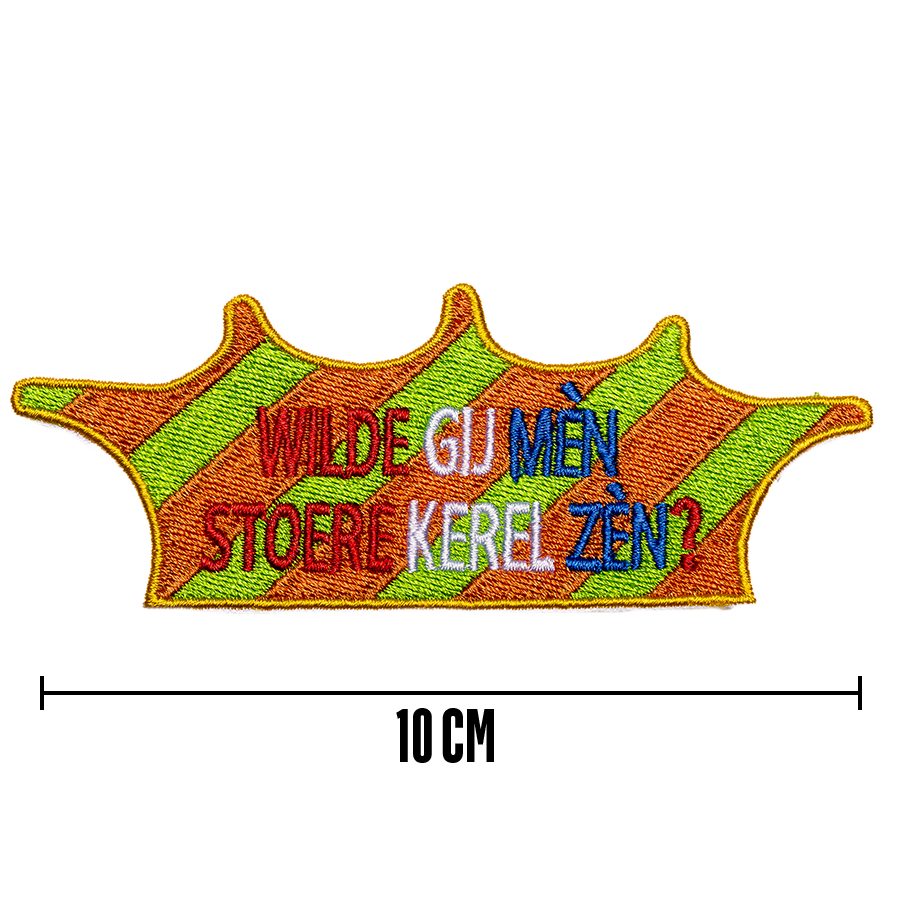 Willem II Carnival Emblem - Wild You, My Tough Guy, You Are - Small