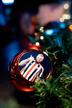 Willem II Kerstbal - Rood