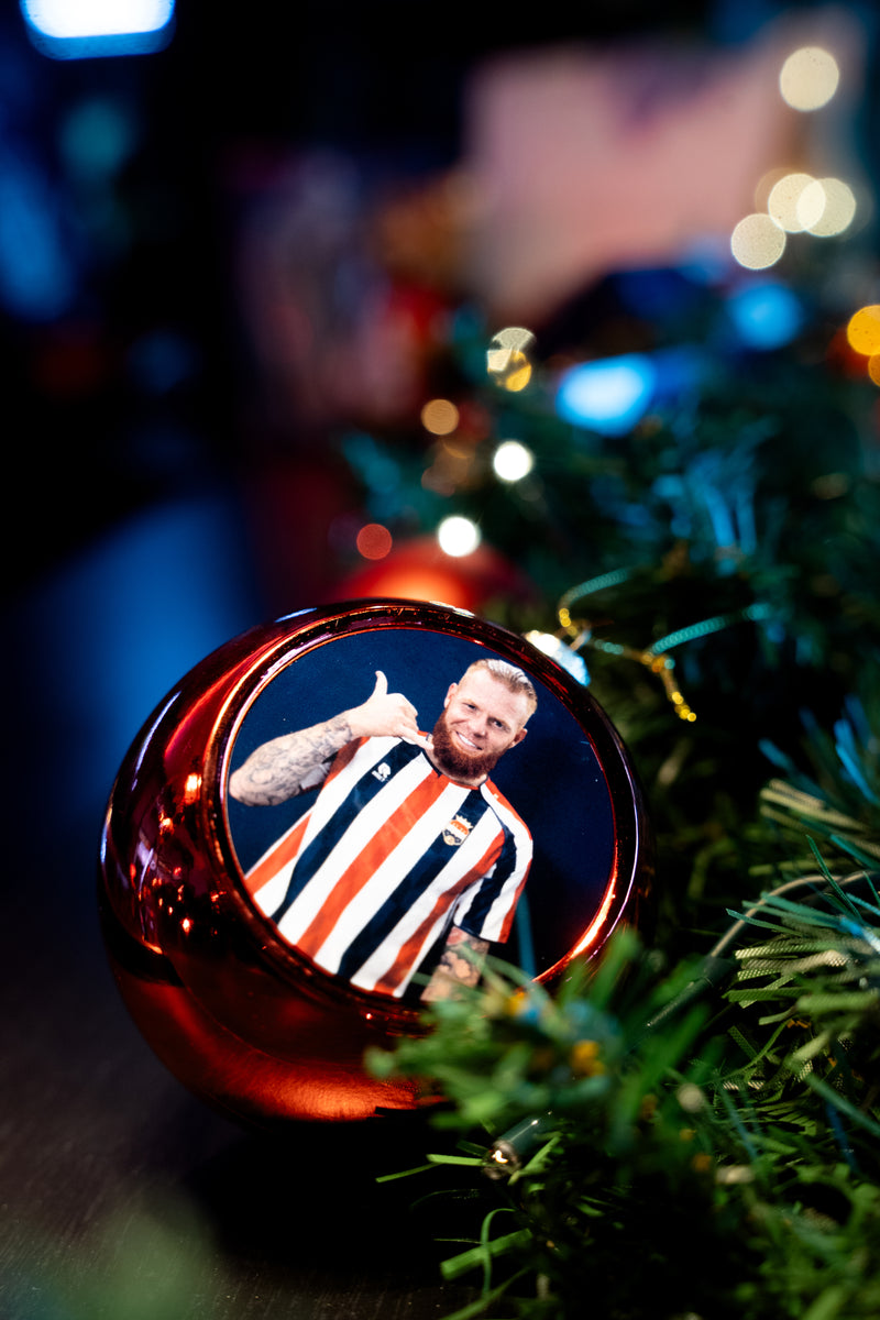 Willem II Kerstbal - Rood