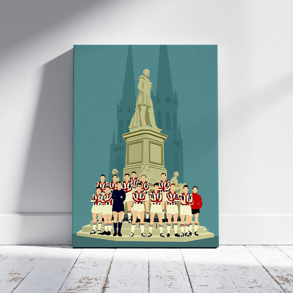 Willem II x Piro Canvas 40x60cm