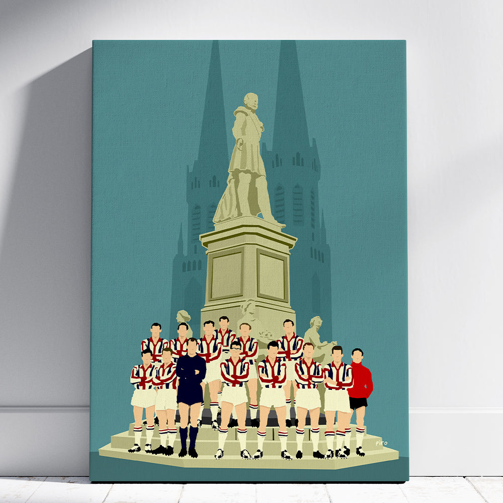 Willem II x Piro Canvas 80x120cm