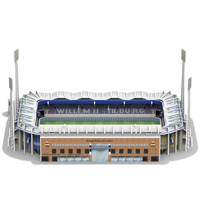 Willem II 3D-Stadionpuzzel