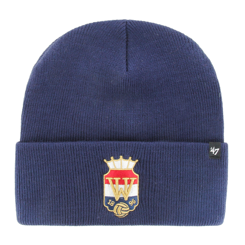 Willem II '47 Beanie Navy - Logo - Senior