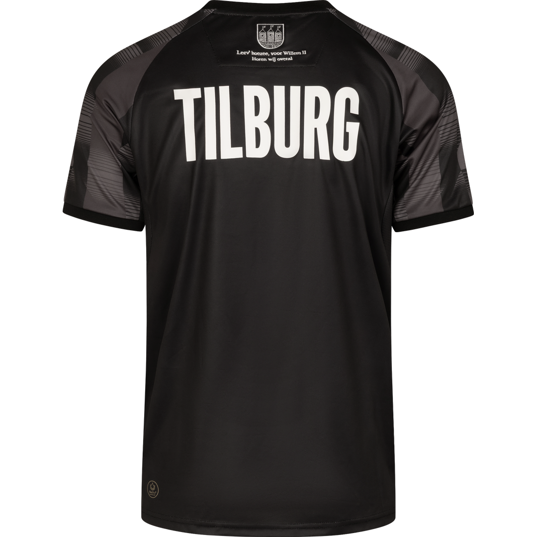 Willem II Goalkeeper Shirt 25/26 - Black - Junior