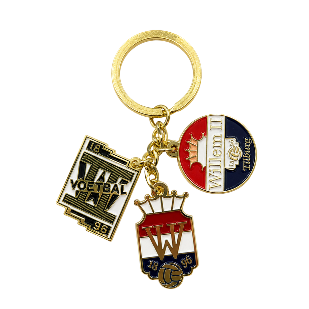 Willem II Jubileum Sleutelhanger