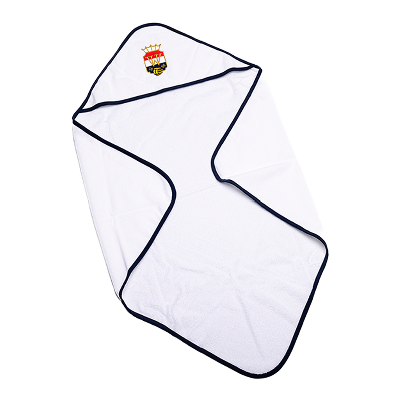 Willem II Baby Bath Cap - White/Navy