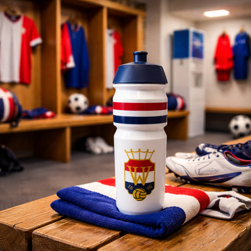 Willem II Bidon Rood-Wit-Blauw