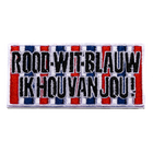 Willem II Carnival Emblem - Red-White-Blue I Love You